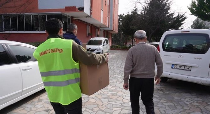 Ümraniye Belediyesi’nden İlçeye Gelen Depremzedelere Destek