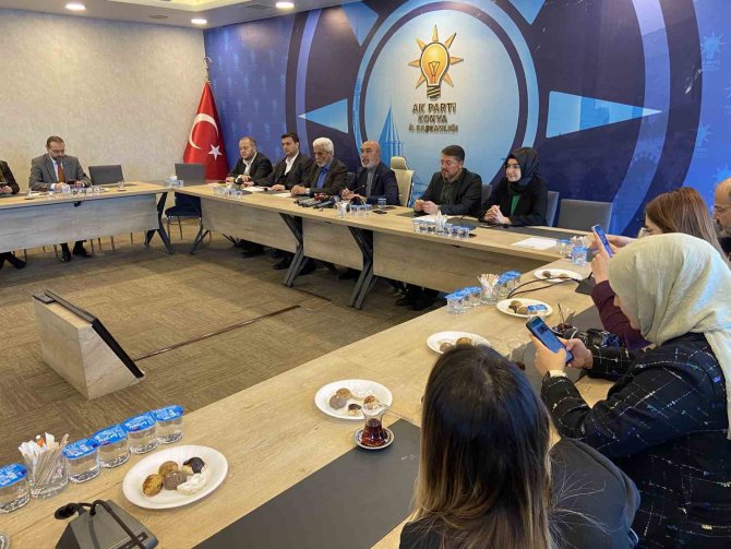 Başkan Angı: “Konya Ve Konyalılar Yaraların Sarılması İçin Elinden Gelen Gayreti Ortaya Koydu"