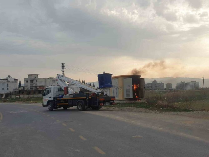 Trafo Yangını Korkuttu