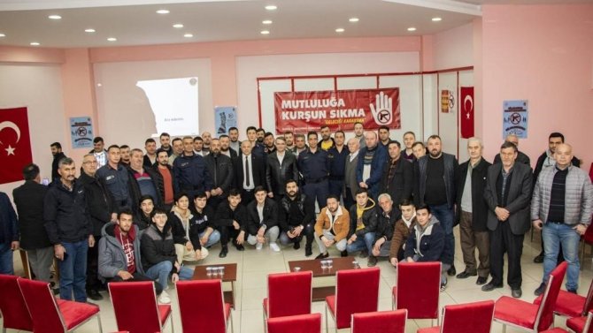 "Mutluluğa Kurşun Sıkma" Seferberliği...