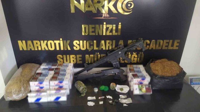 Denizli’de 16 Zehir Taciri Tutuklandı