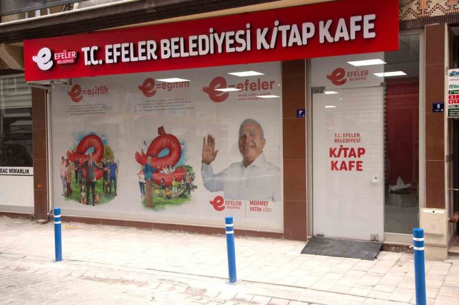 Efeler Belediyesi 10’uncu Kitap Kafe’yi Açıyor