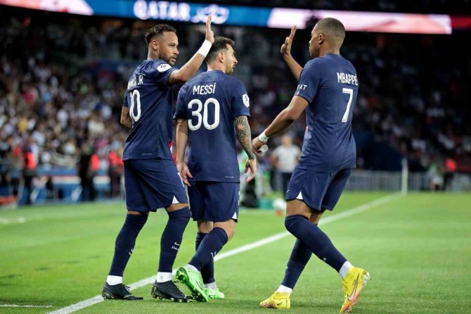 Mbappe, Messi Ve Neymar Üçlüsünden 64 Gol