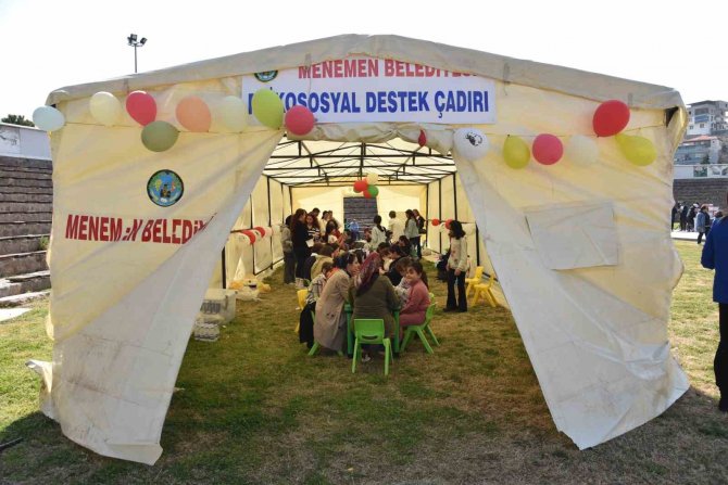 Menemen’de Depremzede Çocuklar İçin Moral Etkinliği