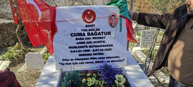 İ̇dlib’deki Hain Saldırıda Şehit Edilen 34 Kahraman Batman’da Dualarla Anıldı