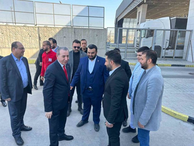 Türk Ocaklarından Bakan Maruf’a Habur’da Karşılama