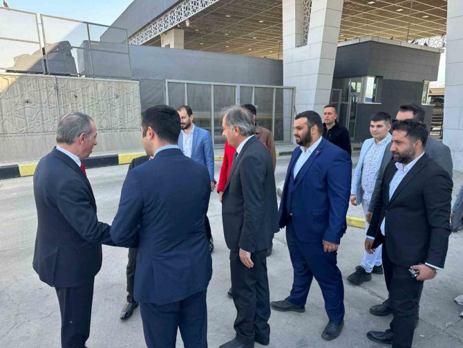 Türk Ocaklarından Bakan Maruf’a Habur’da Karşılama