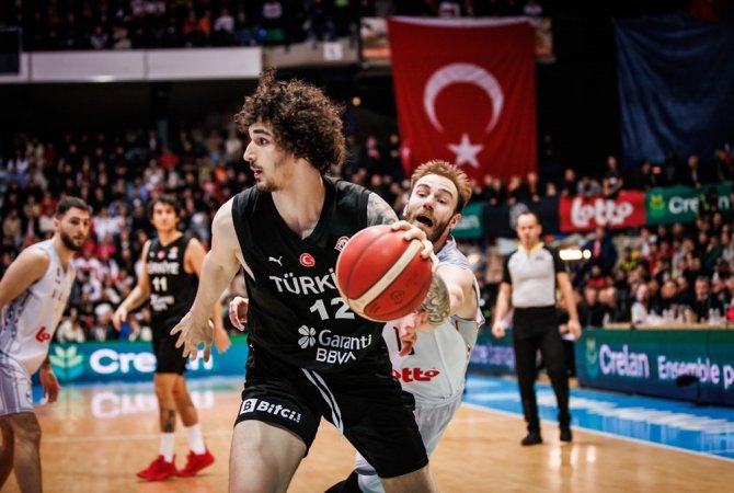 Fıba 2023 Dünya Kupası Avrupa Elemeleri: Belçika: 54 - Türkiye: 82