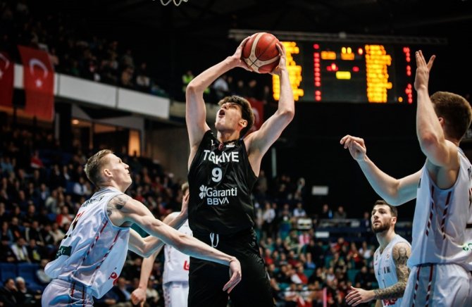 Fıba 2023 Dünya Kupası Avrupa Elemeleri: Belçika: 54 - Türkiye: 82