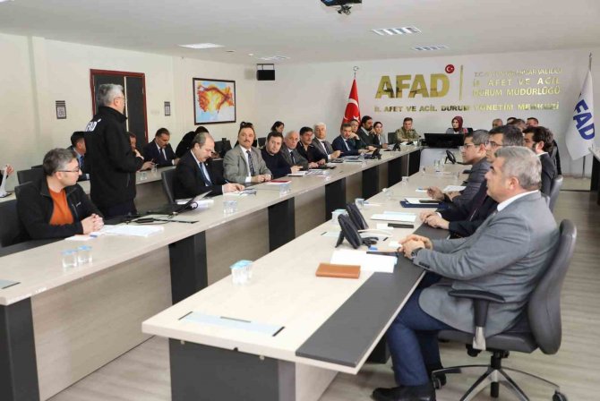 Afad Kriz Merkezi’nde Deprem Tedbirleri Masaya Yatırıldı