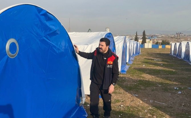 Başkan Sayan’ın "Ağrı Çadır Kent" Projesi Tamamlandı