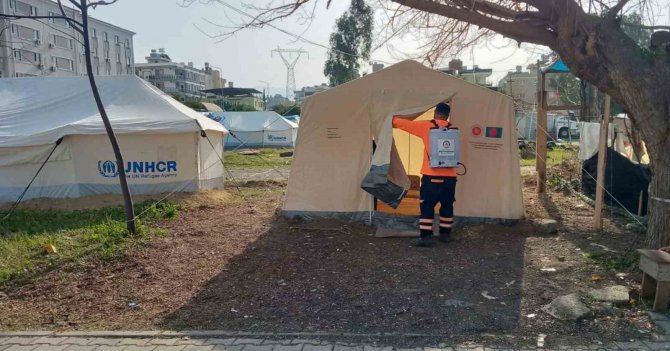 İ̇skenderun’da Konteyner Kentlerin Altyapısını Denizli Büyükşehir Yapıyor