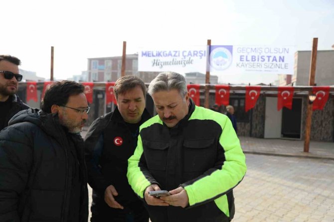 Melikgazi’nin Desteği İ̇le Yapılan Elbistan Melikgazi Çarşı Hizmete Başladı