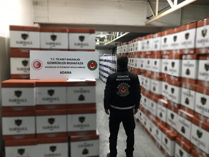 Gümrük Muhafaza Ekipleri 15 Milyon Lira Değerindeki Kaçak Ürüne El Koydu
