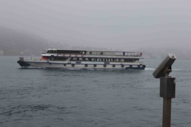 İ̇stanbul Boğazı’nda Yoğun Sis