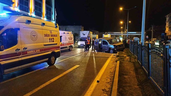 Samsun’da Trafik Kazası: 3 Yaralı