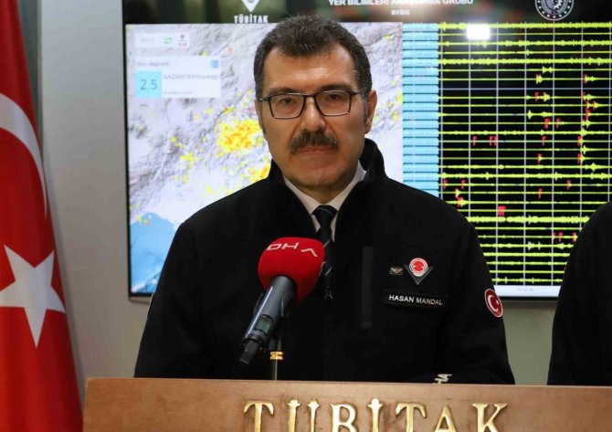 Tübi̇tak Başkanı Prof. Dr. Mandal: “Her 30 Saniyede Bir Deprem Görüyoruz Bölgede”