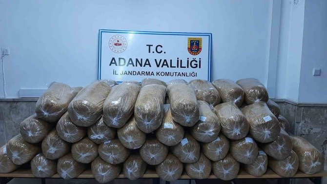 Adana’da 900 Kilogram Kaçak Tütün Ele Geçirildi