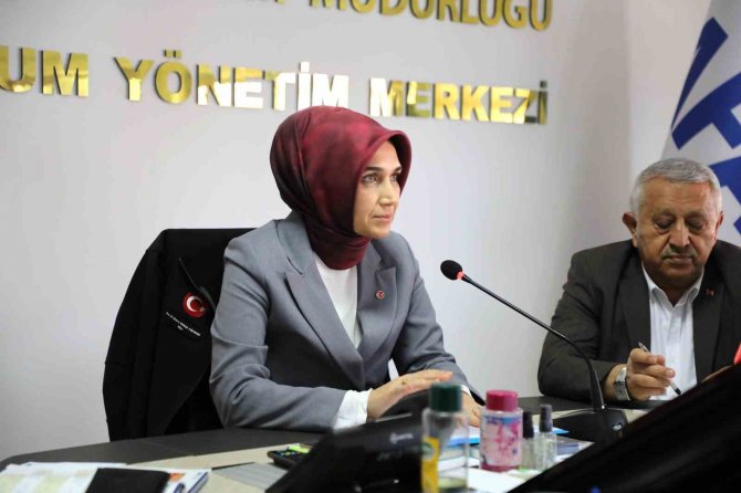 Yaşanabilecek Afetlere Karşı Yapılacaklar Masaya Yatırıldı