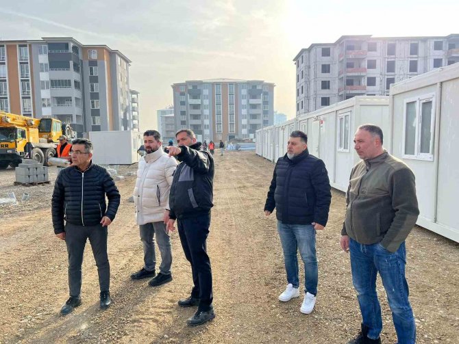 Avrupalı Türkler Deprem Bölgesine Konteyner Kent Kuruyor