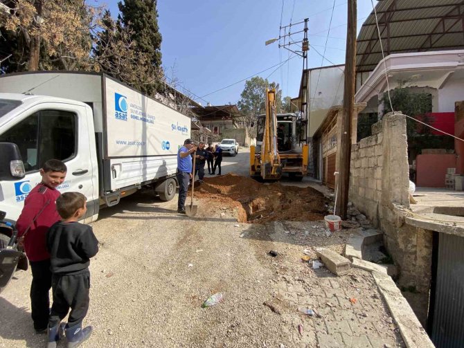 Asat Hassa Ve Kırıkhan’ı Suya Kavuşturdu