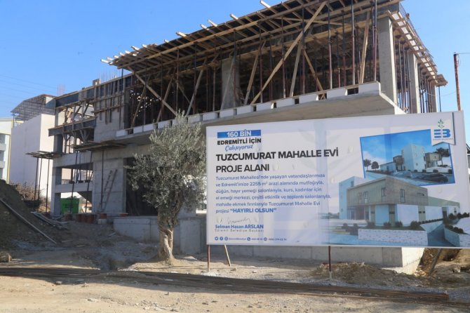 Tuzcumurat Mahalle Evi Yükseliyor