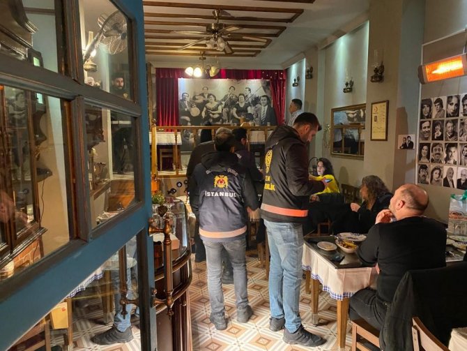 İ̇stanbul’da Umuma Açık Mekanlara Asayiş Uygulaması