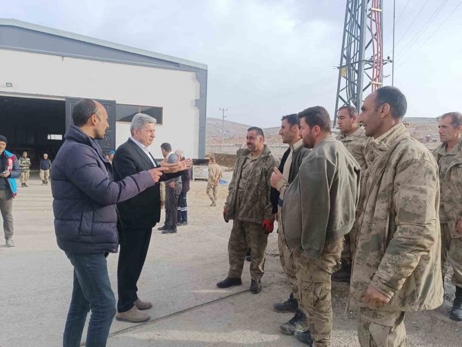 Başkan Altun Elbistan’da İ̇ncelemelerde Bulundu