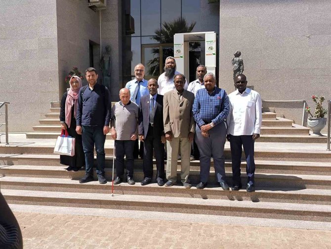 Görme Engelli Üniversite Personeli Erasmus Projesi İle Sudan’a Gitti