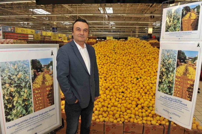 Carrefoursa’dan Deprem Bölgesinde Yerel Üretime Destek