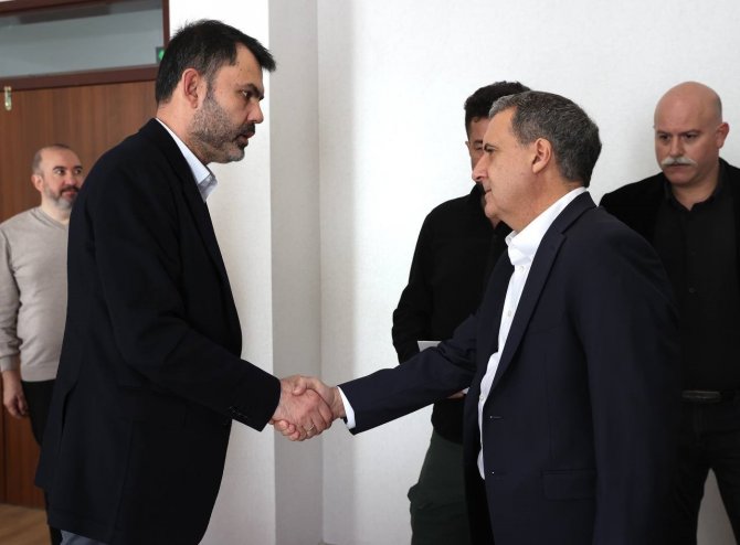 Bakan Kurum, Dünya Bankası Ve Ab Türkiye Delegasyonu Heyetlerini Kabul Etti