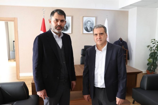 Bakan Kurum, Dünya Bankası Ve Ab Türkiye Delegasyonu Heyetlerini Kabul Etti