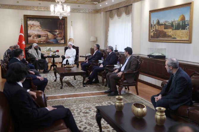 Diyanet İ̇şleri Başkanı Erbaş: “Depremde Manevi Destek Ve Rehberlik Noktasında Büyük Bir Mücadelenin İçerisine Girdik"