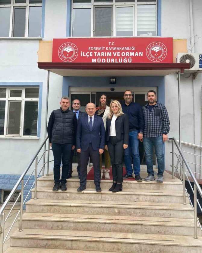 Edremit Ticaret Odası’ndan İ̇lçe Tarım Ve Orman Müdürlüğüne Ziyaret