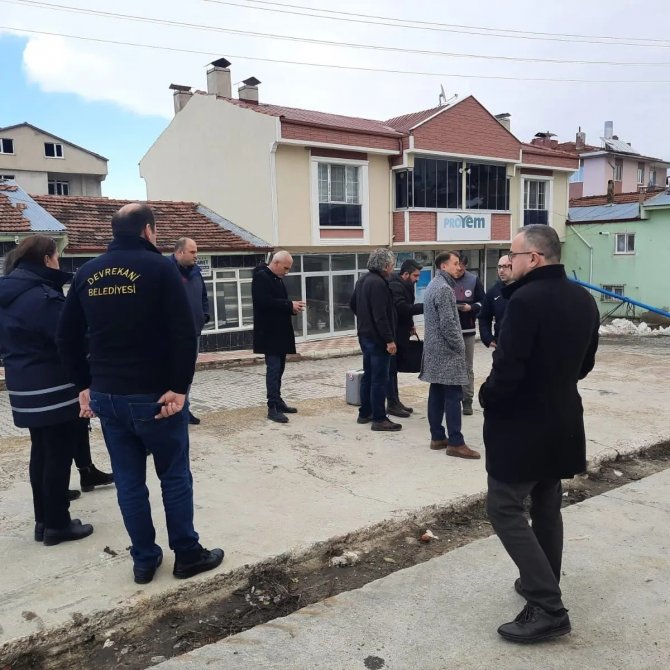 Devrekani Kapalı Sebze Meyve Pazarı’nın Yer Teslimi Yapıldı