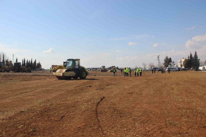Adıyaman’da 3 Bin Geçici Konutun İnşası Hızla İlerliyor