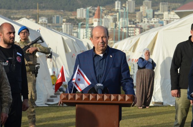 Kktc Cumhurbaşkanı Tatar Kahramanmaraş’ta