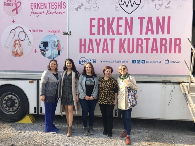 Ketem Mobil Sağlık Tırı Edremit’te