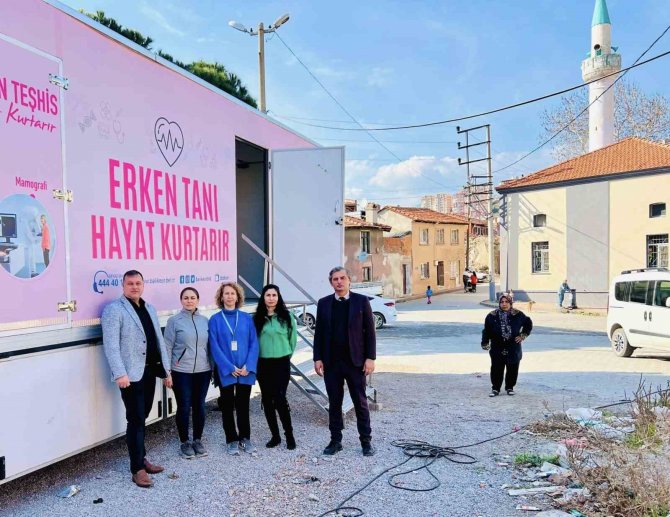 Ketem Mobil Sağlık Tırı Edremit’te