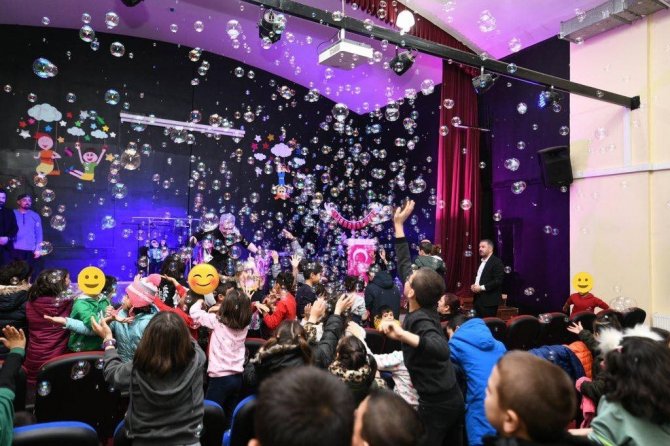 Pursaklar’da Depremzede Çocuklar İçin Eğlence Dolu Etkinlikler