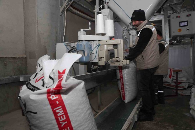 Sivas’tan Deprem Bölgesine Yem Desteği