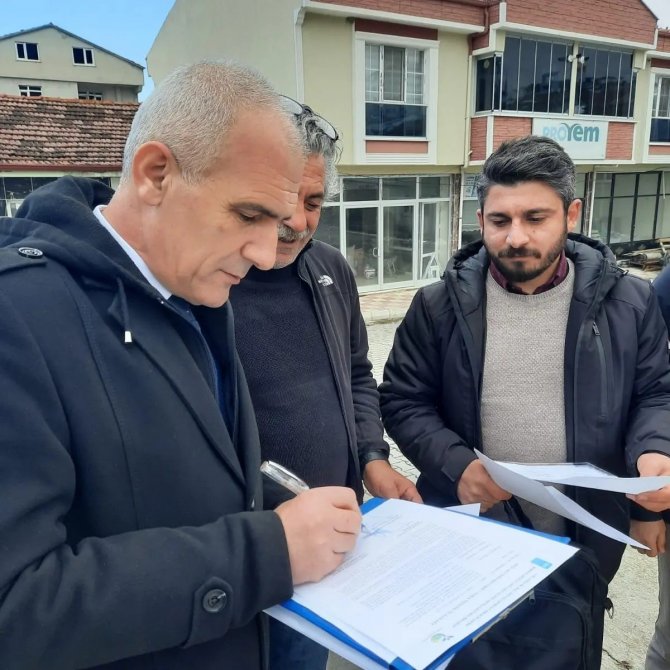 Devrekani Kapalı Sebze Meyve Pazarı’nın Yer Teslimi Yapıldı