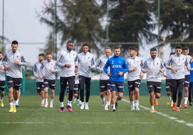 Trabzonspor, Ümraniyespor Maçı Hazırlıklarını Sürdürdü