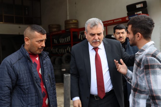 Beyazgül Esnafla Bir Araya Geldi