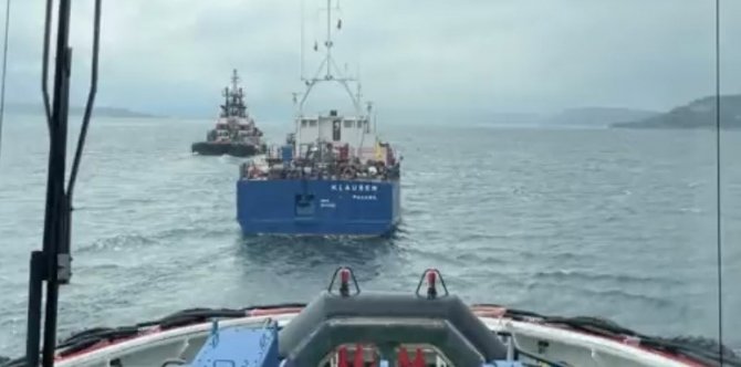 Çanakkale Boğazı’nda Kargo Gemisi Makine Arızası Yaptı