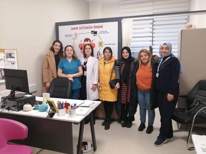 Bozüyük Devlet Hastanesi Gebe Okulu Şubat Ayı Mezunlarını Verdi