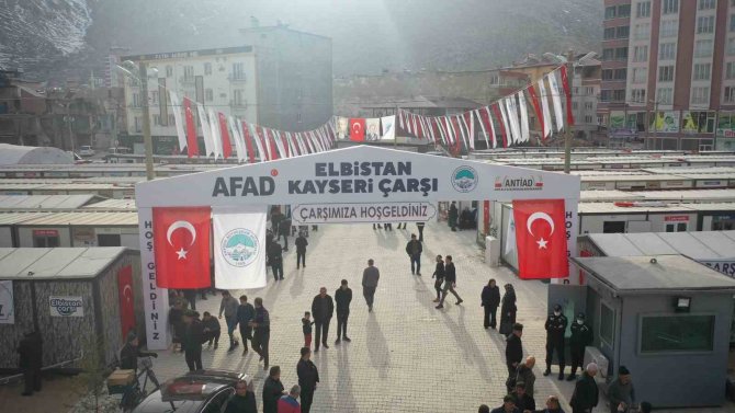 Elbistan’dan Kayseri’ye "Çarşı" Teşekkürü