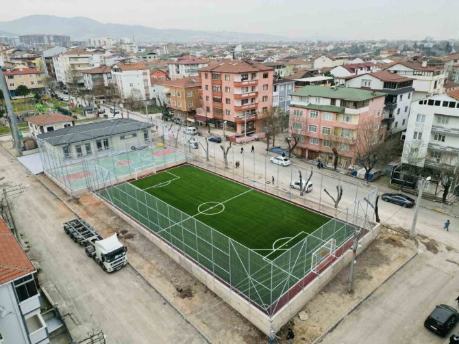 Körfez’in Yeni Spor Tesisinde Sona Doğru