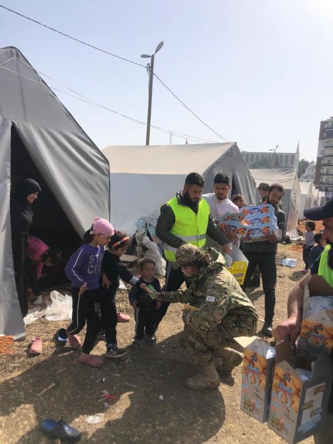 Kktc Afet Yardım Görev Birliği Hatay’da Yardıma Devam Ediyor