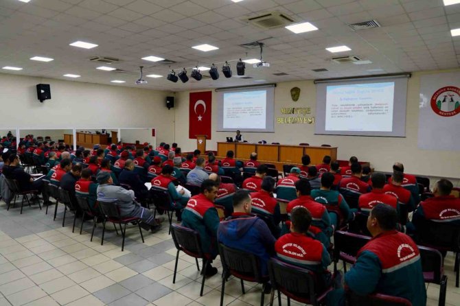 Menteşe Personeline İş Sağlığı Ve Afet Bilinci Eğitimi